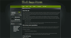 Desktop Screenshot of blackswanhaven.org